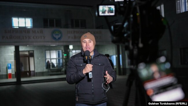 RFE/RL journalist Toktosun Shambetov reports for Azattyk from Bishkek.