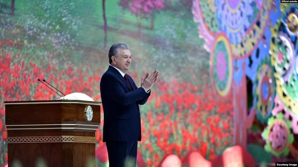 President of Uzbekistan Shavkat Mirziyaev.